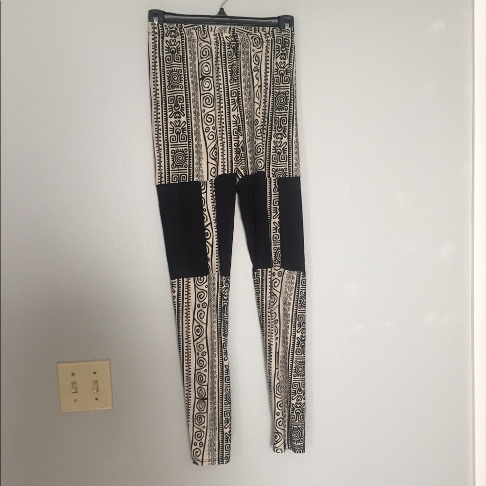African prints see thru leggings!